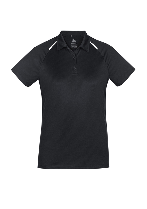 Academy BIZ COOL Polo Shirt - Women - Black/White