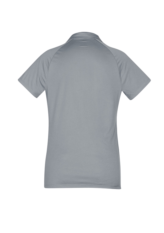 Academy BIZ COOL Polo Shirt - Women - Silver/Charcoal
