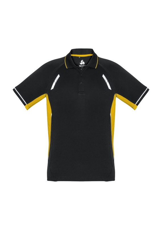Renegade BIZCOOL Sports Polo Shirt - Youth - Black/Gold