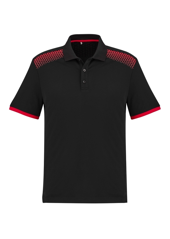 Galaxy BIZCOOL Polo Shirt - Men - Black/Red