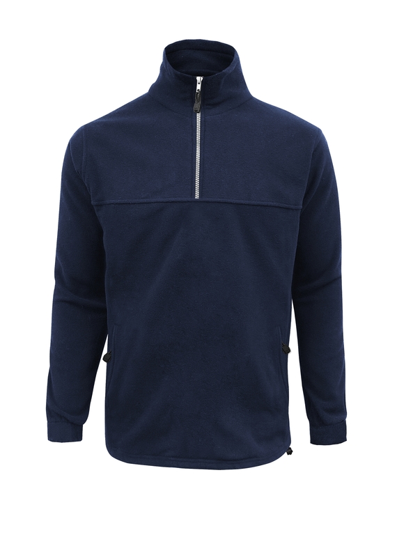 Heavyweight Fleece Pullover - Men - Navy