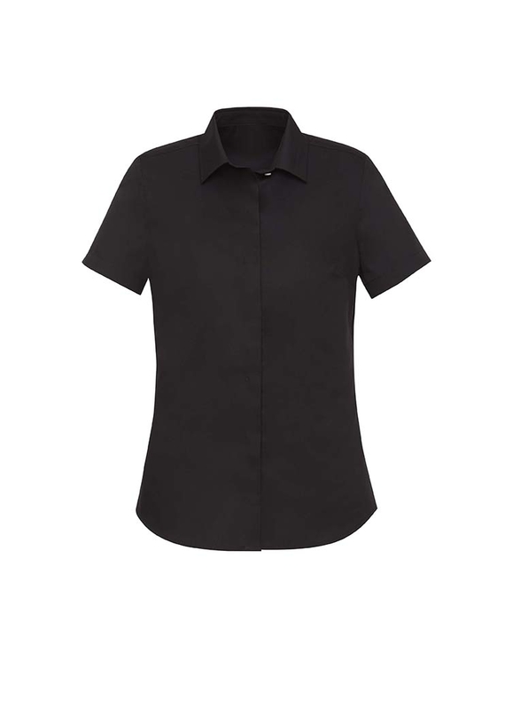 Charlie Short Sleeve Shirt - Women - Black