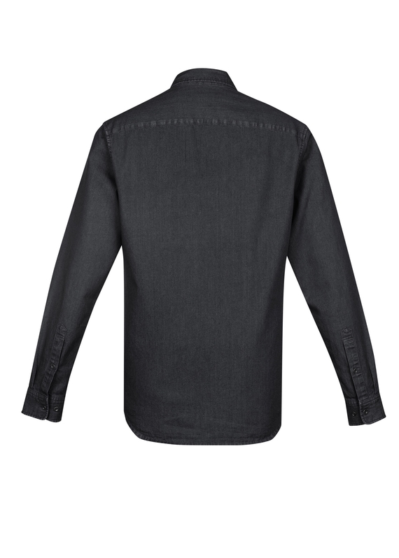 Indie Long Sleeve Shirt - Men - Black