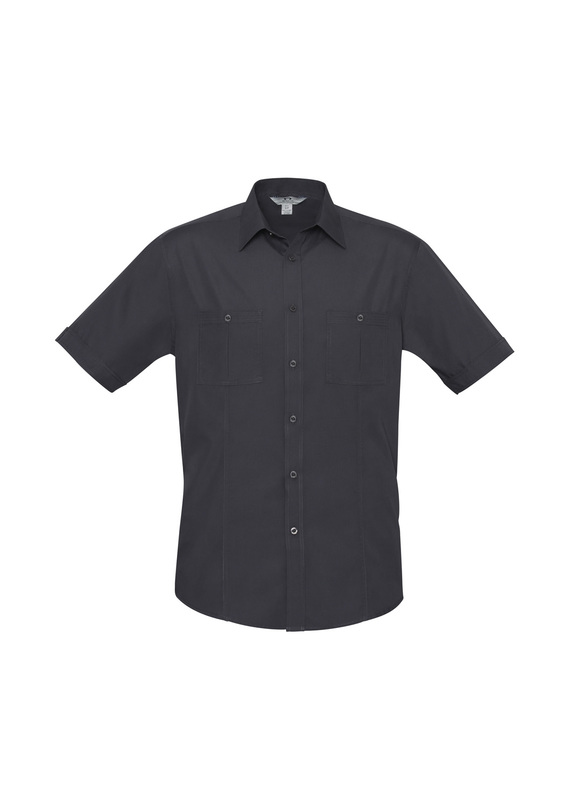 Bondi Short Sleeve Shirt - Men - Charcoal
