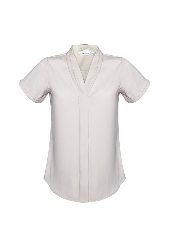 Madison Short Sleeve Blouse - Women - Ivory