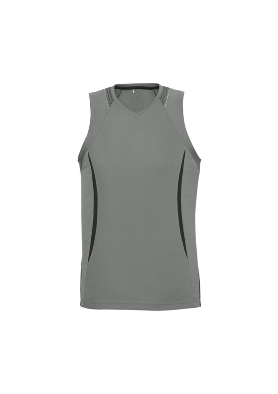 Razor BIZCOOL Sports Singlet - Men - Ash/Black
