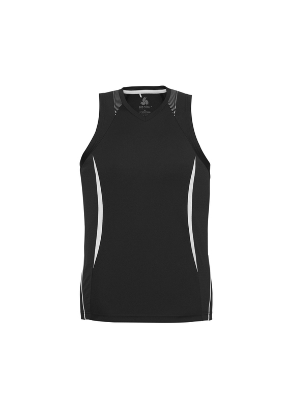 Razor BIZCOOL Sports Singlet - Men - Black/White