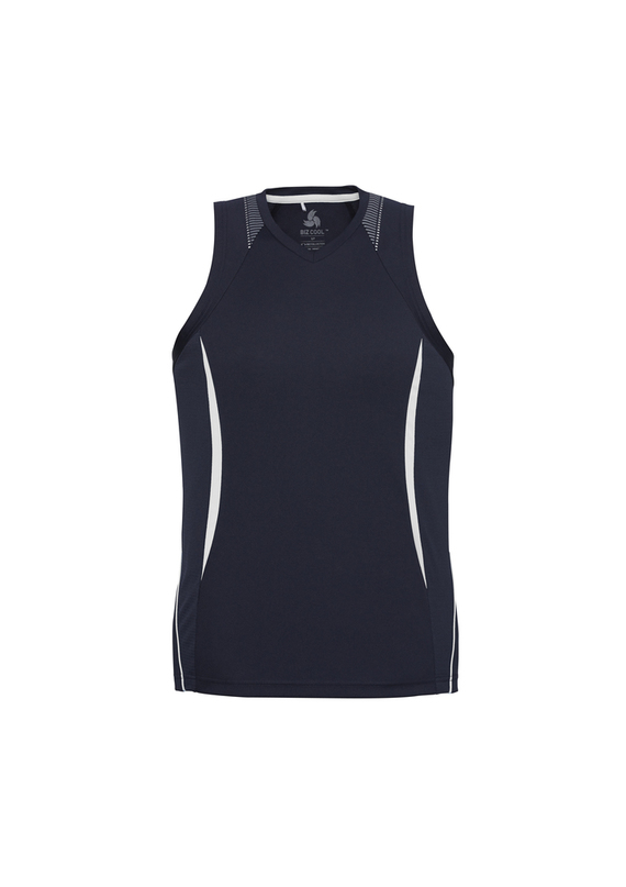 Razor BIZCOOL Sports Singlet - Men - Navy/White