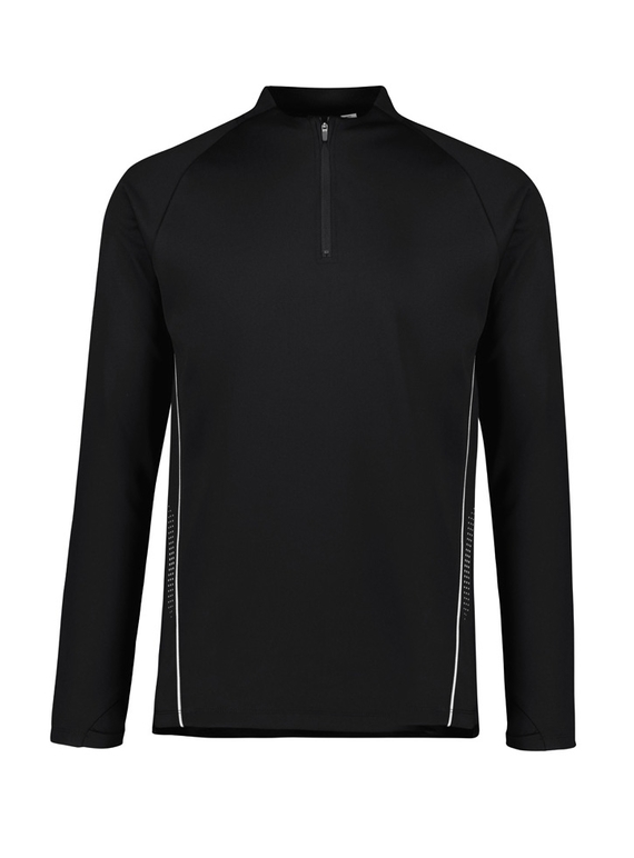 Balance Mid-Layer Top - Men - Black/White