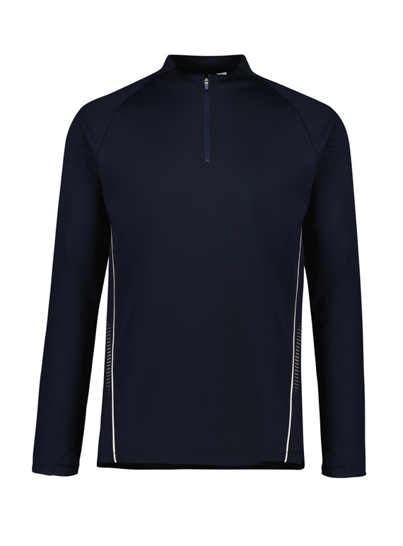 Balance Mid-Layer Top - Men - Navy/White