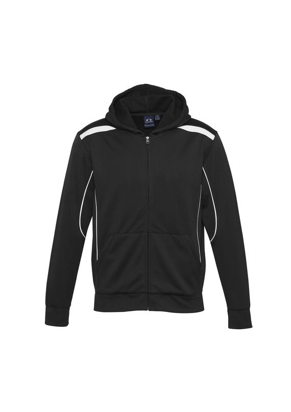 United Contrast Hoodie - Youth - Black/White