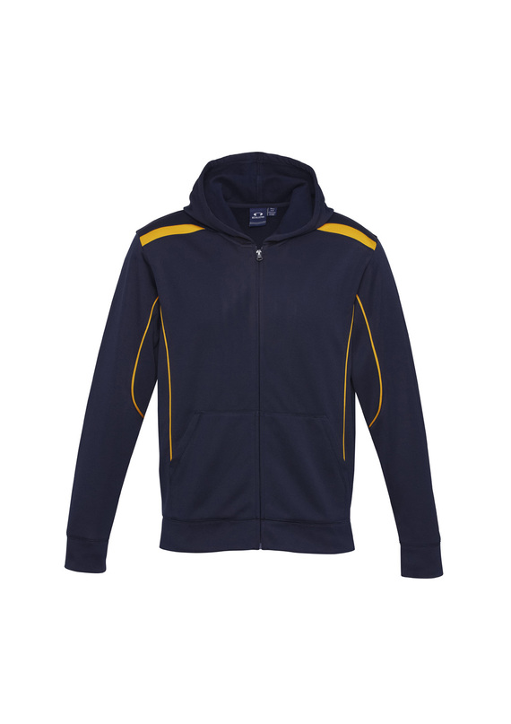 United Contrast Hoodie - Youth - Navy/Gold