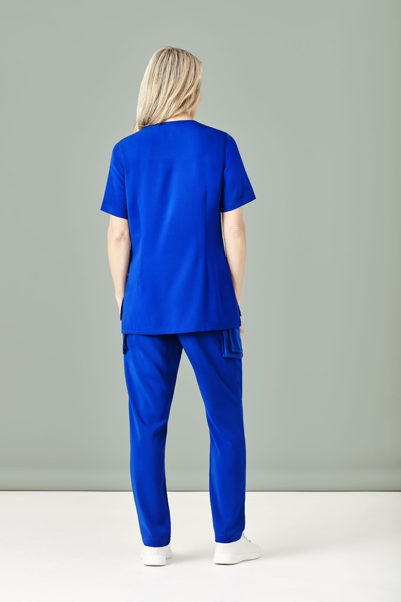 Avery Round Neck Tailored Fit Scrub Top - Women