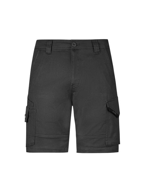Rugged Cooling Stretch Work Shorts - Men - Charcoal