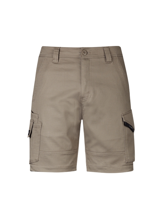Rugged Cooling Stretch Work Shorts - Men - Khaki