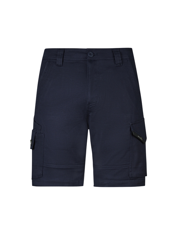 Rugged Cooling Stretch Work Shorts - Men - Navy