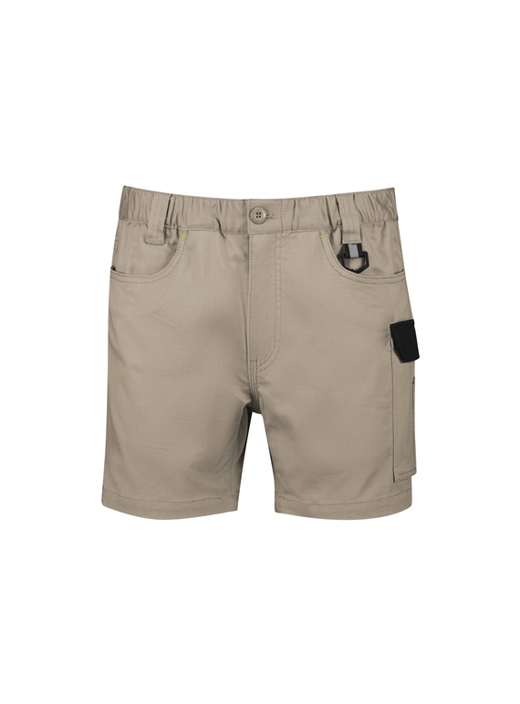 Rugged Cooling Stretch Short Shorts - Men - Khaki