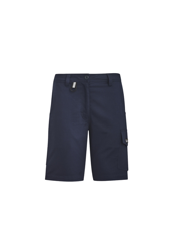 Rugged Cooling Vented Work Shorts - Women - Navy